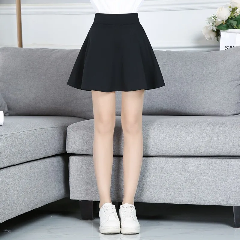 

Four-Season Large Flounce f Skirt Sailor Square Dance Umbrella Skirt A-Line ort Skirt Anti-Light Walking Women's Skirt