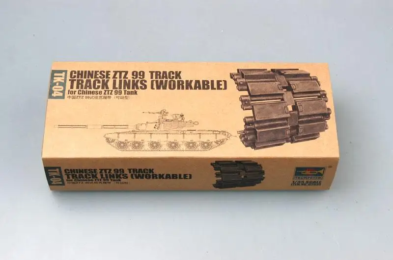 

Trumpeter 02034 1/35 Scale Chinese ZTZ99 Track for Chinese ZTZ99 Tank NOT INCLUDE TANK