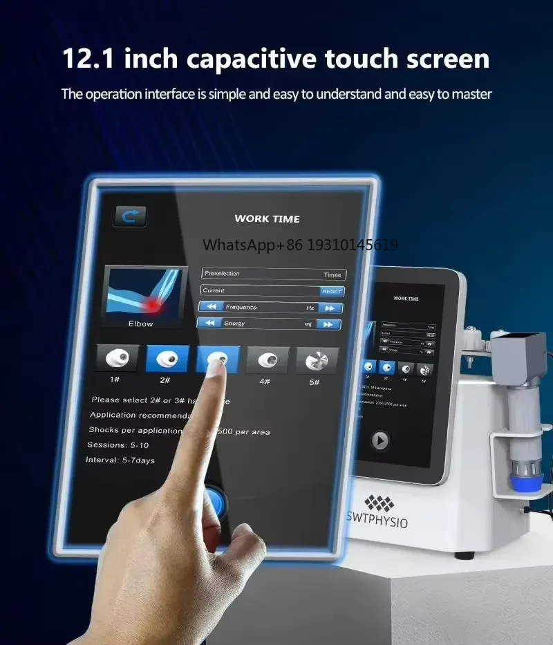 

Smart 448kHz Tecar Shockwave Machine, Physiotherapy Body Relaxation and Care Equipment