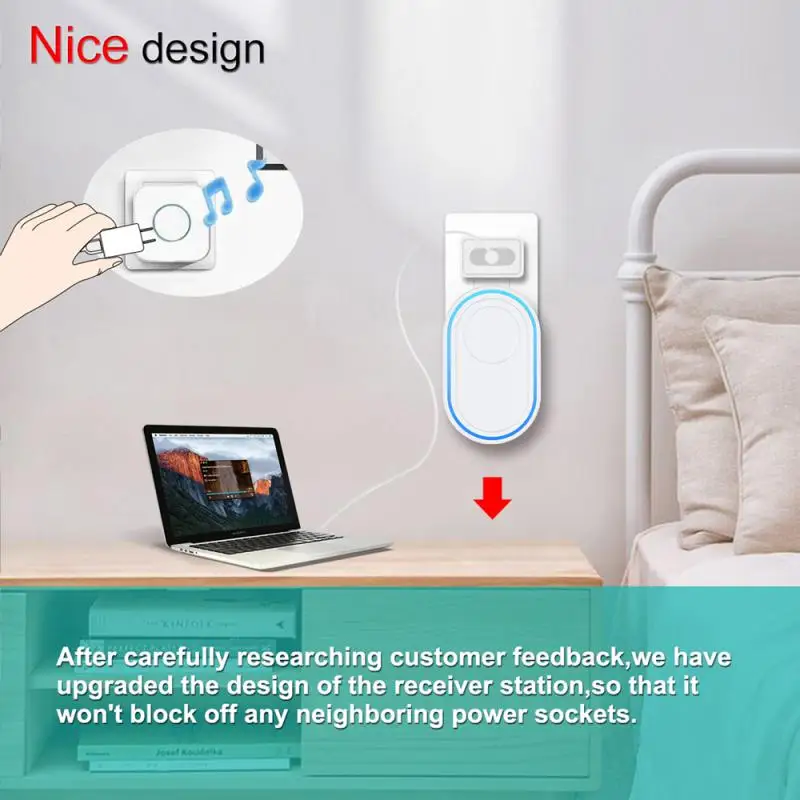 1 ~ 5PCS 433mhz Rivelatori Wireless Multifunzionale 300mah Suono E Luce Sirena Sistema di Allarme In Tempo Reale Smart Home, Casa Intelligente