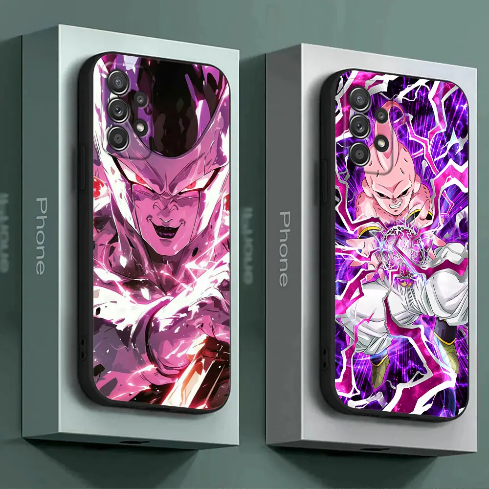 Dragons Balls Anime Phone Cover A56 5G For Samsung A57 A37 A55 A36 A26 A17 A07 A35 A34 A53 A54 A52 A73 A72 Frieza Majin Buu Case view 2
