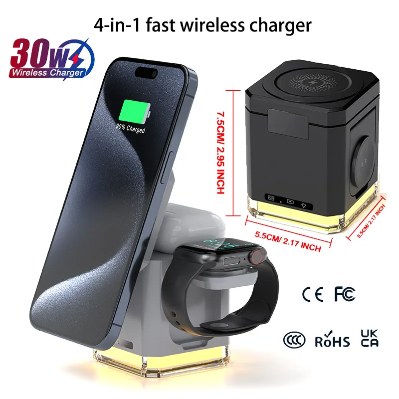 30W Qi2 3 In 1 Port… - image