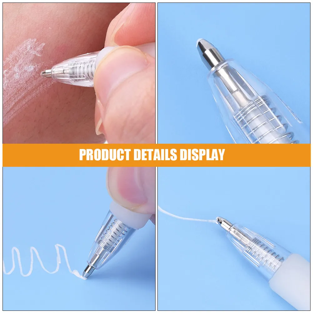 1Set Eyebrow Mapping Pen Skin Marker Water-Resistant Tattooing Position Marker Microblading Makeup Tool Portable