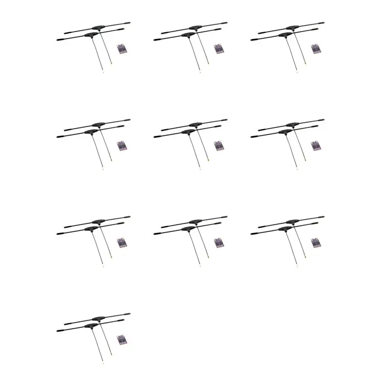 24-Hour Delivery 10X ES900 DUAL RX ELRS Diversity Receiver 915Mhz Built-In TCXO For RC Airplane FPV Long Range Drones DIY Parts