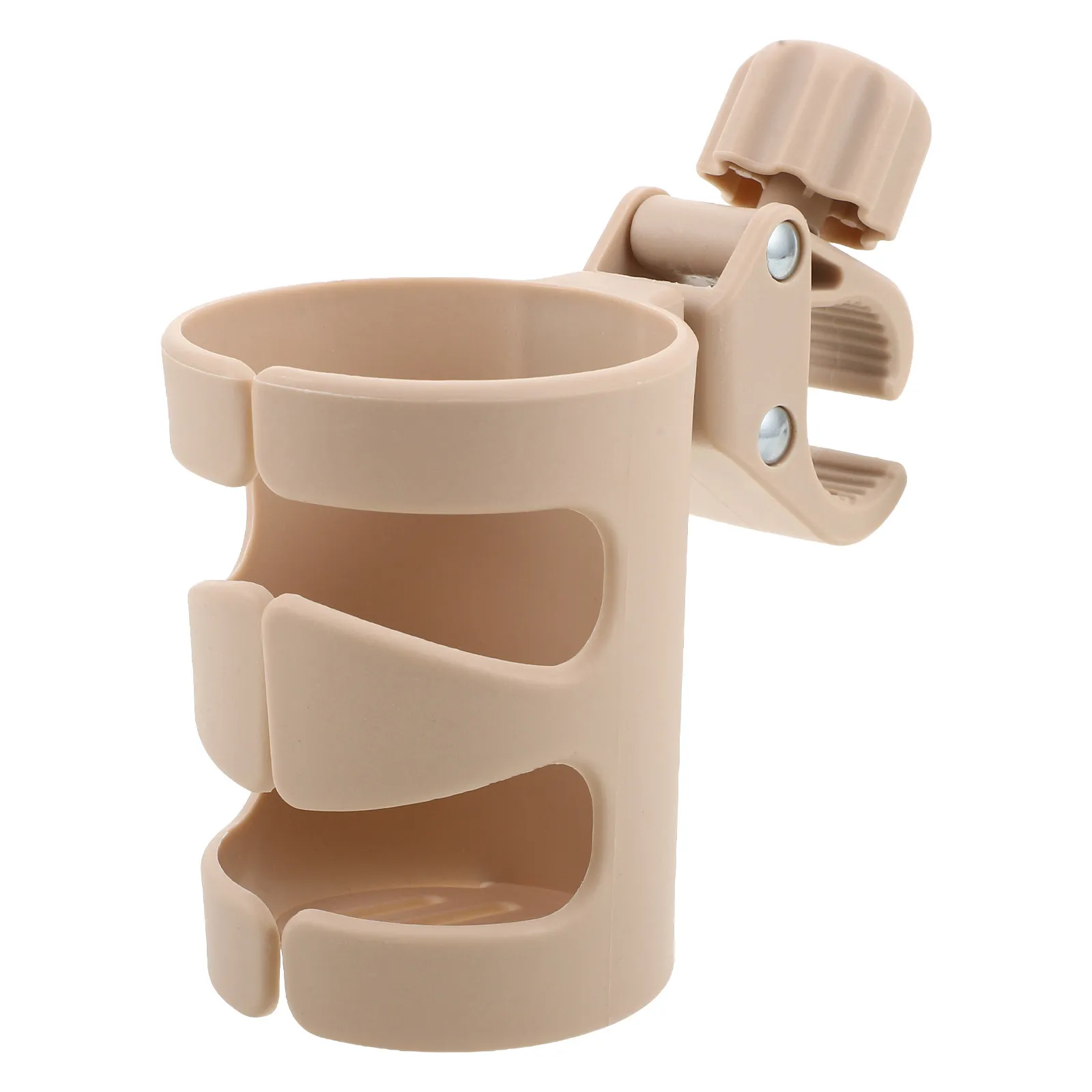 Rotatable Adjustable Stroller Cup Holder for Baby Bottle Beverage Support - Non-Slip Portable Drink Holder for Pram Walker Wagon