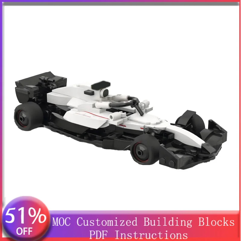 

293 детали Speed King Red B21 MOC: Модульный конструктор, простой в сборке, креативный дизайн, DIY, подарок для мальчиков на праздник