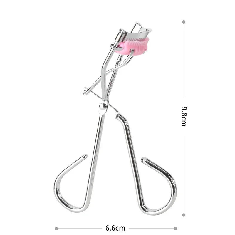 Yunduogirl 1Pcs Comb Eyelash Curler Professional Folding False Eyelashes Auxiliary Eyelash Curling Clip Small Makeup Tools