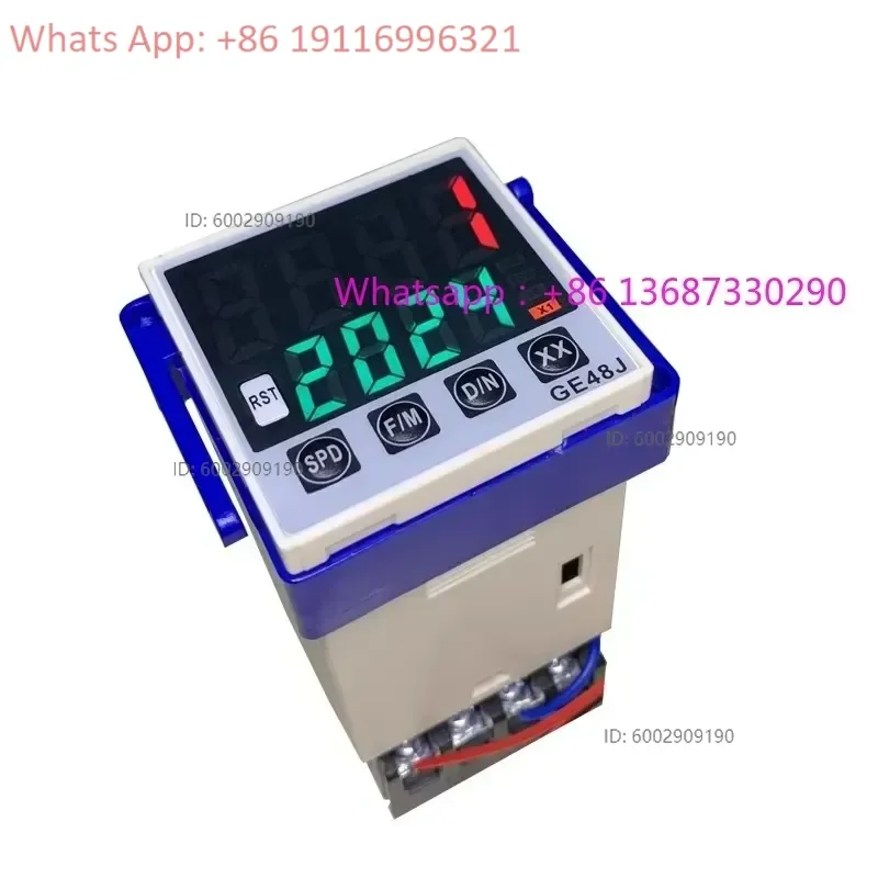 High speed sensor, digital display counter, photoelectric proximity switch, counting delay, automatic reset, cyclic counter