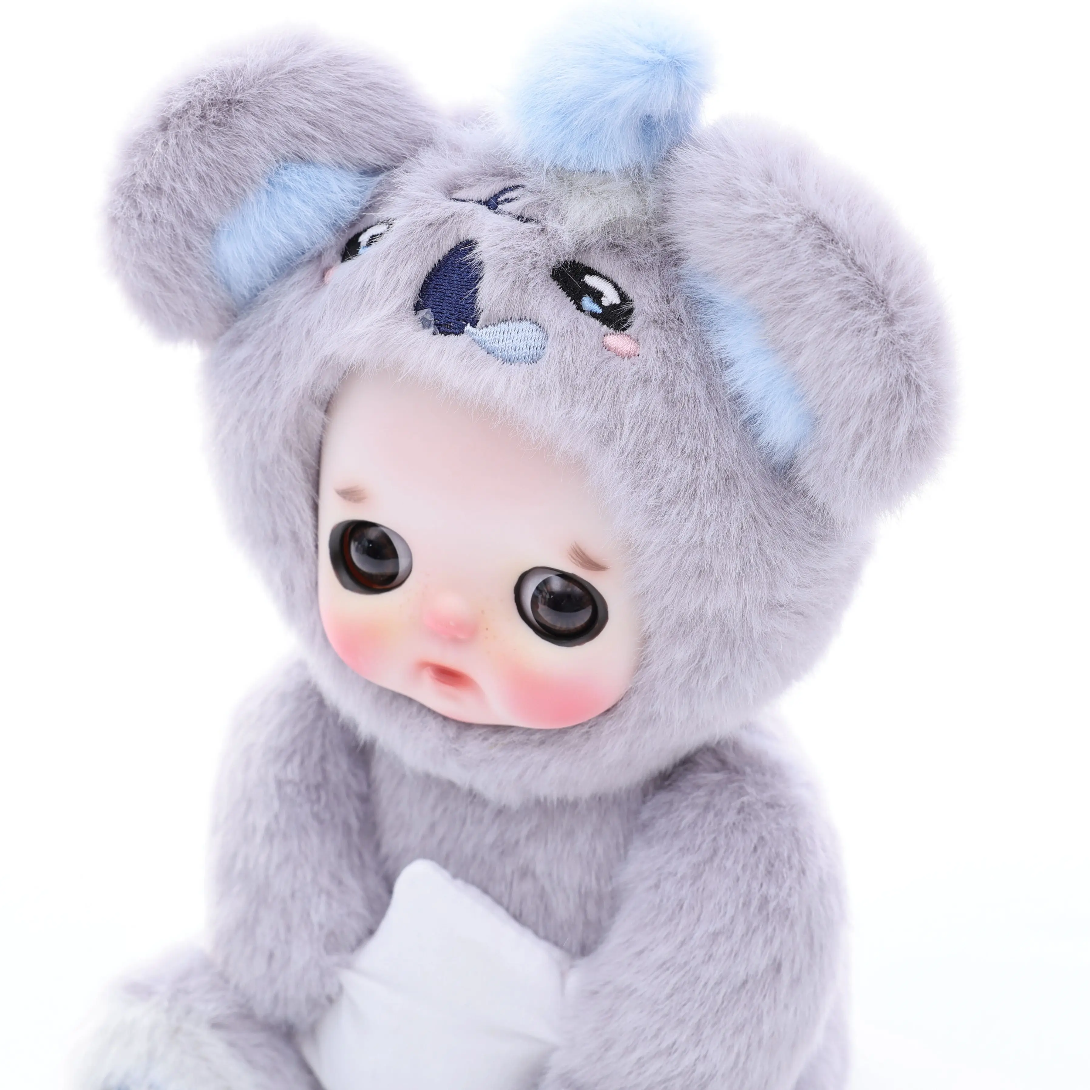cloveray-6-pouces-kawaii-porcelaine-poupee-super-mignon-visage-en-ceramique-corps-en-peluche-super-kawaii-peluche-animal-en-ceramique-poupee-enfant-cadeau-de-noel