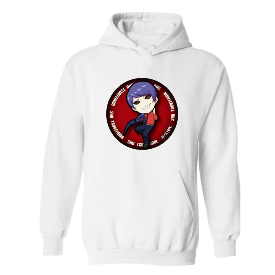 Tokyo Ghoul Hoodies Men/women New Fashion Winter Hoodies Japanese Anime Boys Sweatshirts XXS Casual High Quality Funny White