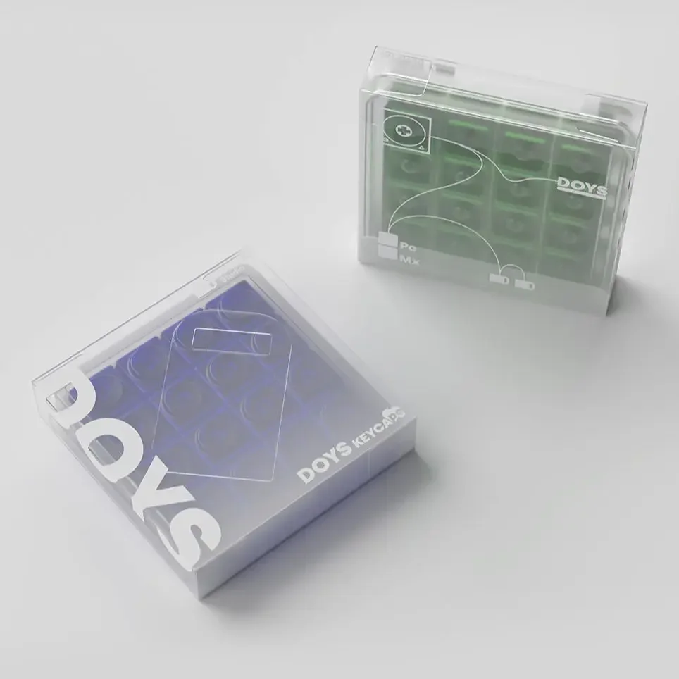 DEADLINE Studio DOYS PC Toys Keycaps for MX Switches Mechanical DIY Keycaps Transparent Keycaps PC Accessories