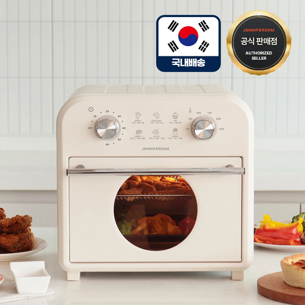 فرن مقلاة هوائية لغرفة جينيفر 15 لتر Jrk-Ao1501Om من الفولاذ المقاوم للصدأ سعة كبيرة فرن خبز نوع فرن مقلاة هوائية
