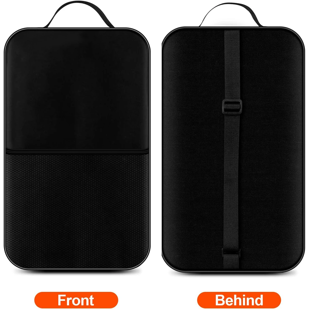 1pc Pickleball Paddle Cover with Pocket, With Extra Storage Space Pocket for Accessories, Fits Store 2 Paddle &4balls, Zipper C image 3