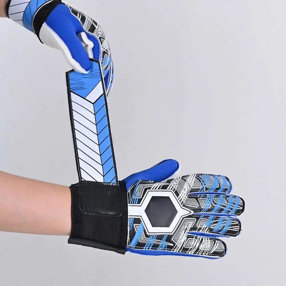 

Finger Protection Goalkeeper Gloves Wear-Resistant Durable Latex Soccer Gloves Thickened Handguard Sports Gloves Outdoor