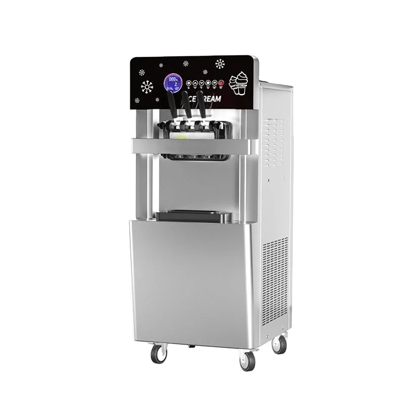 

For Commercial Automated Vertical Top 3 Flavors Cheap Yogurt Soft Serve Ice Cream Machine For Sale