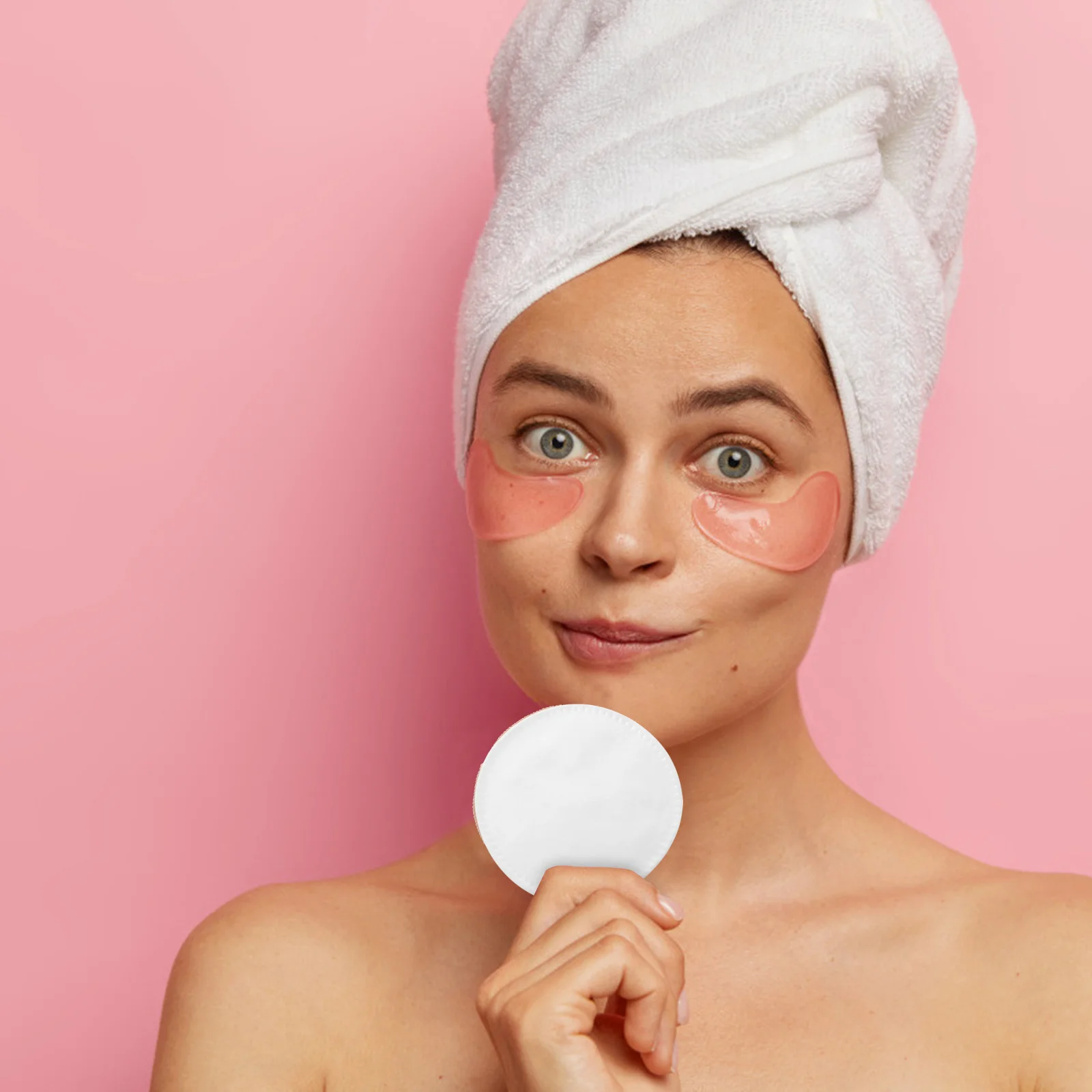 200 Stuks Gezicht Veeg Pads 6Cm Geweven Make-Up Remover Pads Voor Dagelijks Gebruik Lichtgewicht Draagbare Salon Thuis Huidverzorging gereedschap