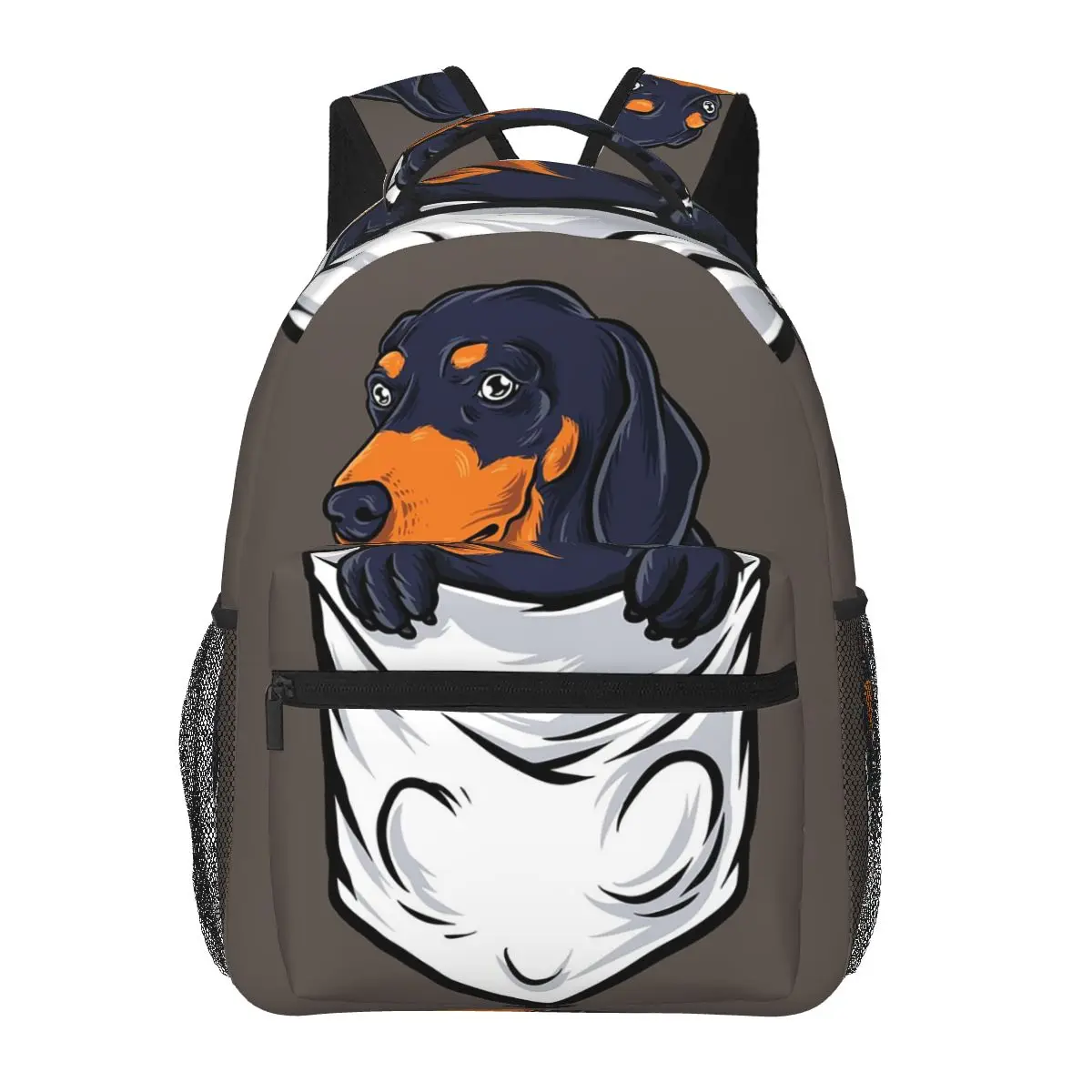 

Dachshund Sausage Badger Wiener Dog Student Backpack School Bag Hiking Travel Daypack for Men Women Bookbag Shoulder Bags