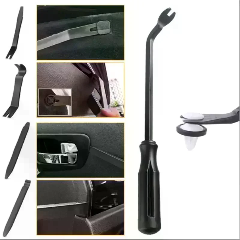 

Набор из 5 инструментов для разборки автомобиля: инструменты для ремонта автомагнитол, DVD-плееров и приборной панели