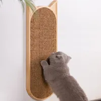 Sisal Mat Cat Scratching Board Hanging Wall Wear-resistant Non-chipping Vertical Grinding Claw Post Cat Supplies Cat Furniture