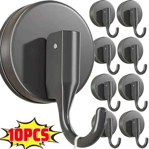 10/1PC Vacuum Suction Cup Hooks Shower Towel Robe Holder Kitchen Bathroom Wall Mounted Hooks Removable Glass Tile Sucker Hanger