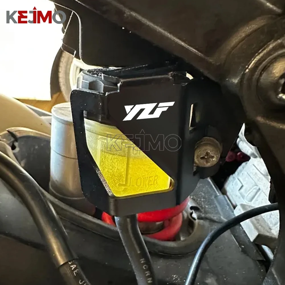 

Motorcycle For Yamaha YZF-R1/R3/R6/R15/R25 YZF R1 R3 R6 R15 V3 R25 2009 - 2024 Rear Brake Fluid Reservoir Cover Protector Guard