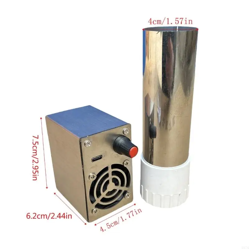 517A USB Powered Fan dengan pengontrol kecepatan variabel untuk starter piknik pemanggang arang