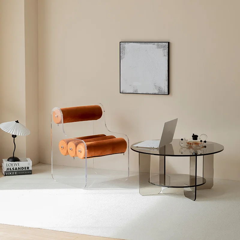 ضوء المنزلية الفاخرة كرسي الاستجمام واحد خشب متين كرسي غرفة المعيشة الحديثة بسيطة الطعام كرسي شرفة مسند الظهر مقعد 2024 #3