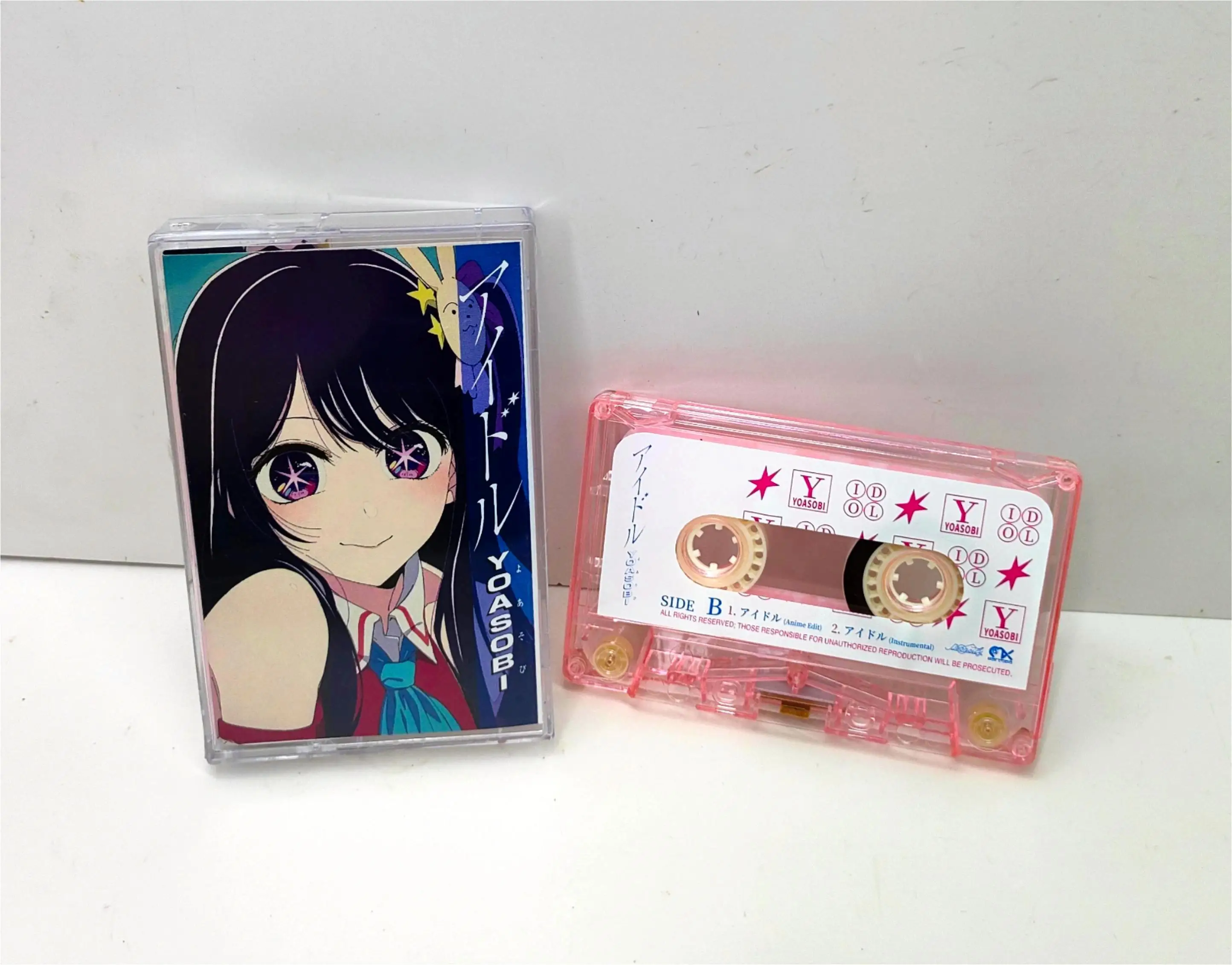 Anime YOASOBI Music Magnetic Tape OSHI NO KO Idol Album Cassettes Cosplay Recorder Car Walkman Soundtracks Box Party Music Gifts