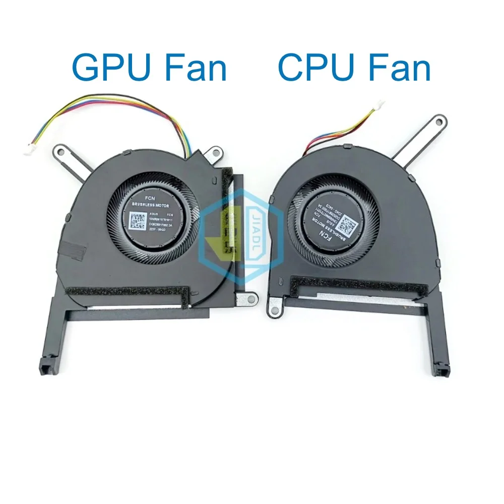 CPU GPU Cooling Fan for ASUS TUF Gaming FA507 FA707 FX507 FX707 TUF507 TUF707 Laptop Fan 13NR09J0T01011 FPSP 13NR09F0T01011 FP88