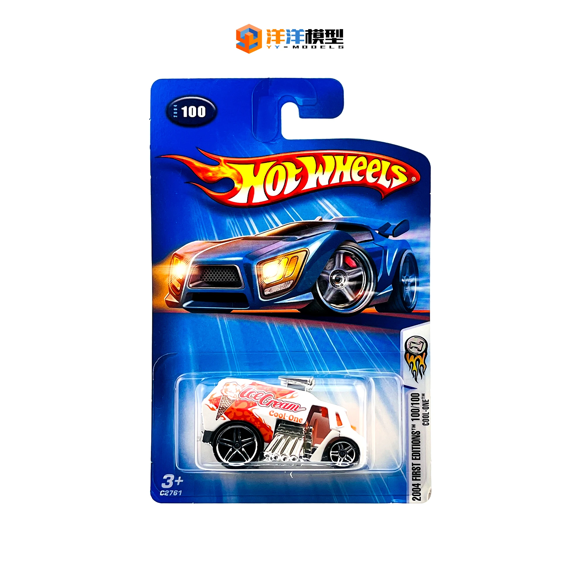 Hot Wheels 1:64 cool-one 2004 first edition Metal Die-cast Model Collection Toy