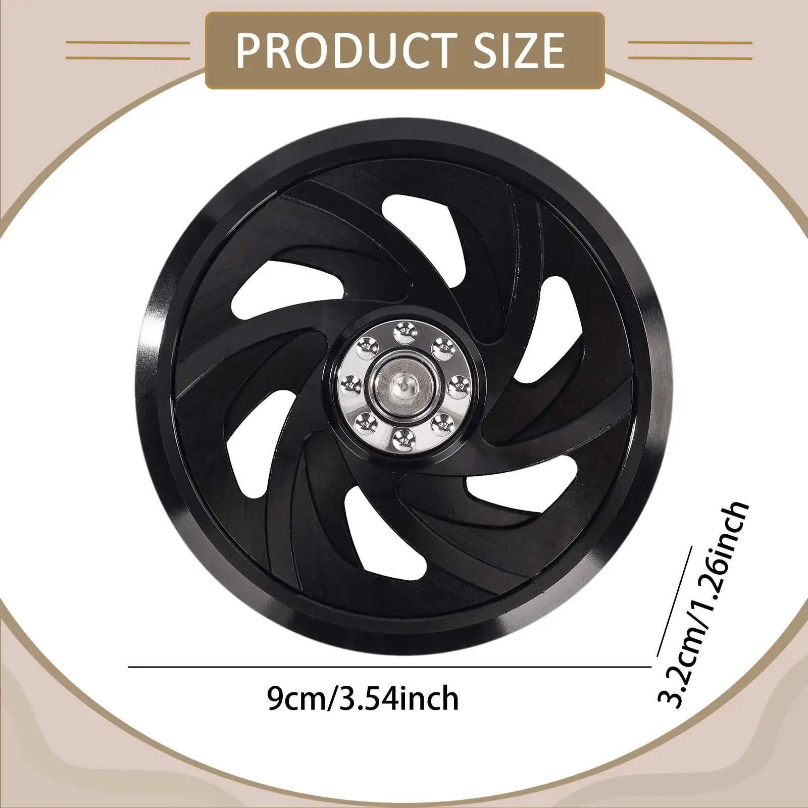 واقي حماية جانبي لغطاء المروحة، ملحقات بديلة سهلة التركيب، واقي مروحة تبريد المحرك من سبائك الألومنيوم #6