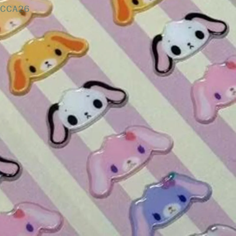 

2 Sheets Cute Bubble Stickers Decorative Hand Account Student Decals Kawaii Sugarbunnies Bonbonribbin Cartoon Creative Gifts