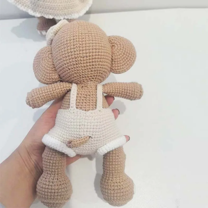 Handmade Crochet Elaphant Plush Amigurumi Animal for Home Decor, Shower Gift, Nursery Decor, Cute Birthday Gift