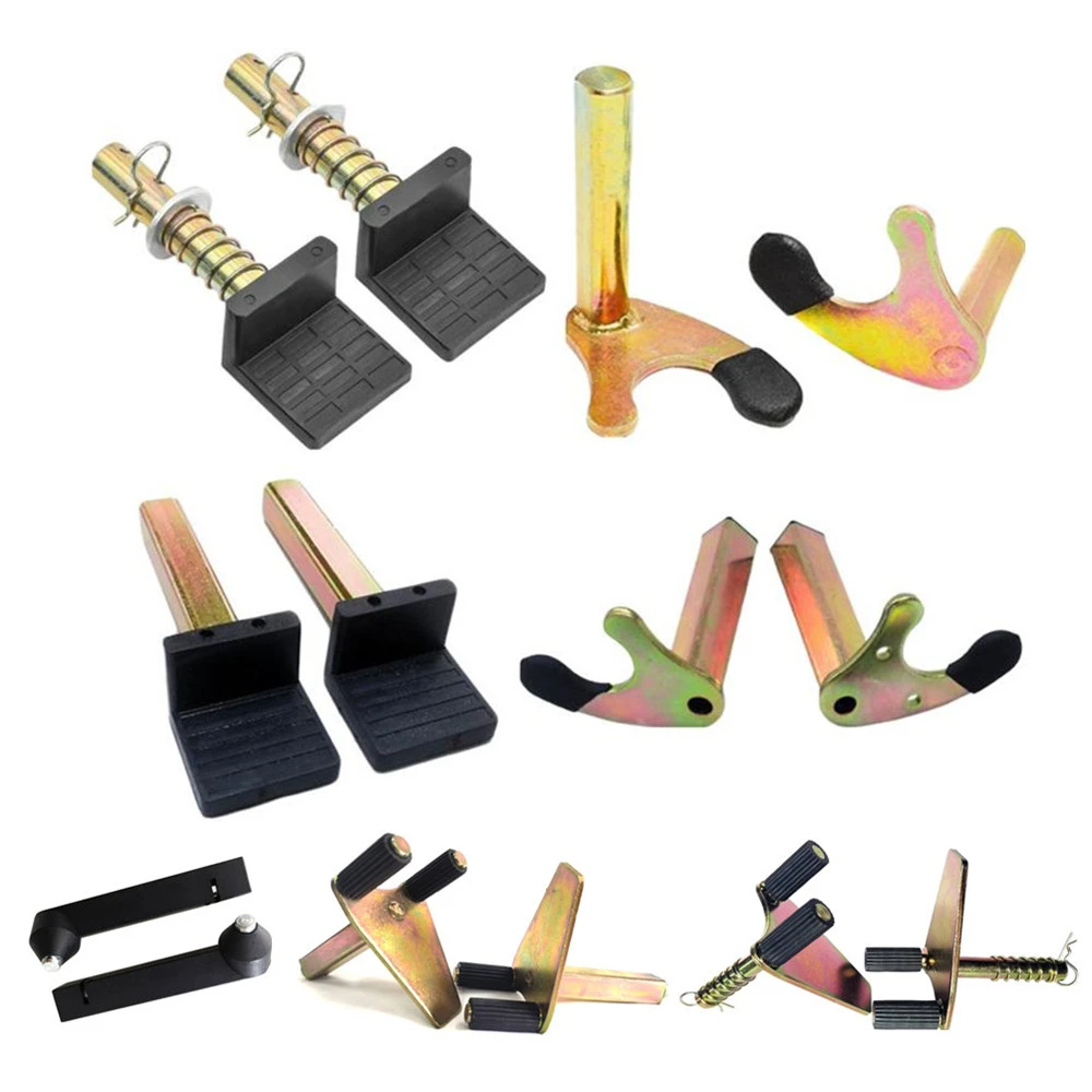 2pcs Heavy Duty Motorcycle Stand Attachment Motorcycle Rear Stands Swingarm Spool Lift Stand Motorcycle Paddock Stand Hooks