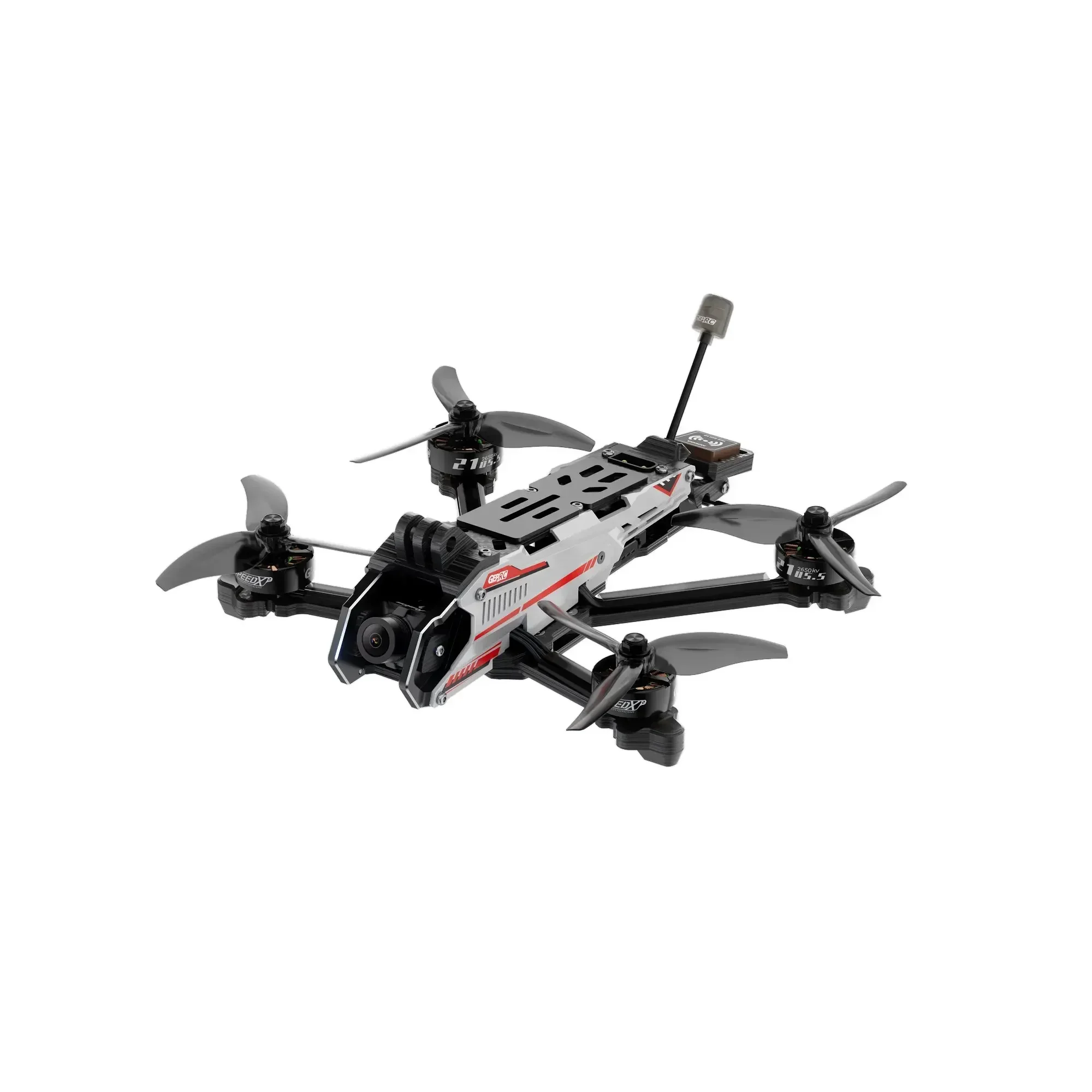 

GEPRC DoMain3.6 Analog Freestyle Quad TAKER F722 SE 55A 1W VTX Runcam Phoenix2p SPEEDX2 2105.5 2650KV 6S LiPo