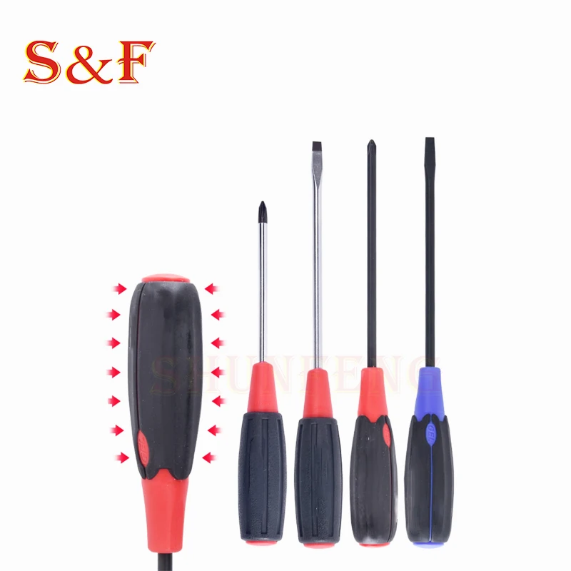 Weiwei screwdrivers, imported cross-shaped, flat-head, super-hard magnetic industrial-grade screwdrivers, and star-shaped screwd