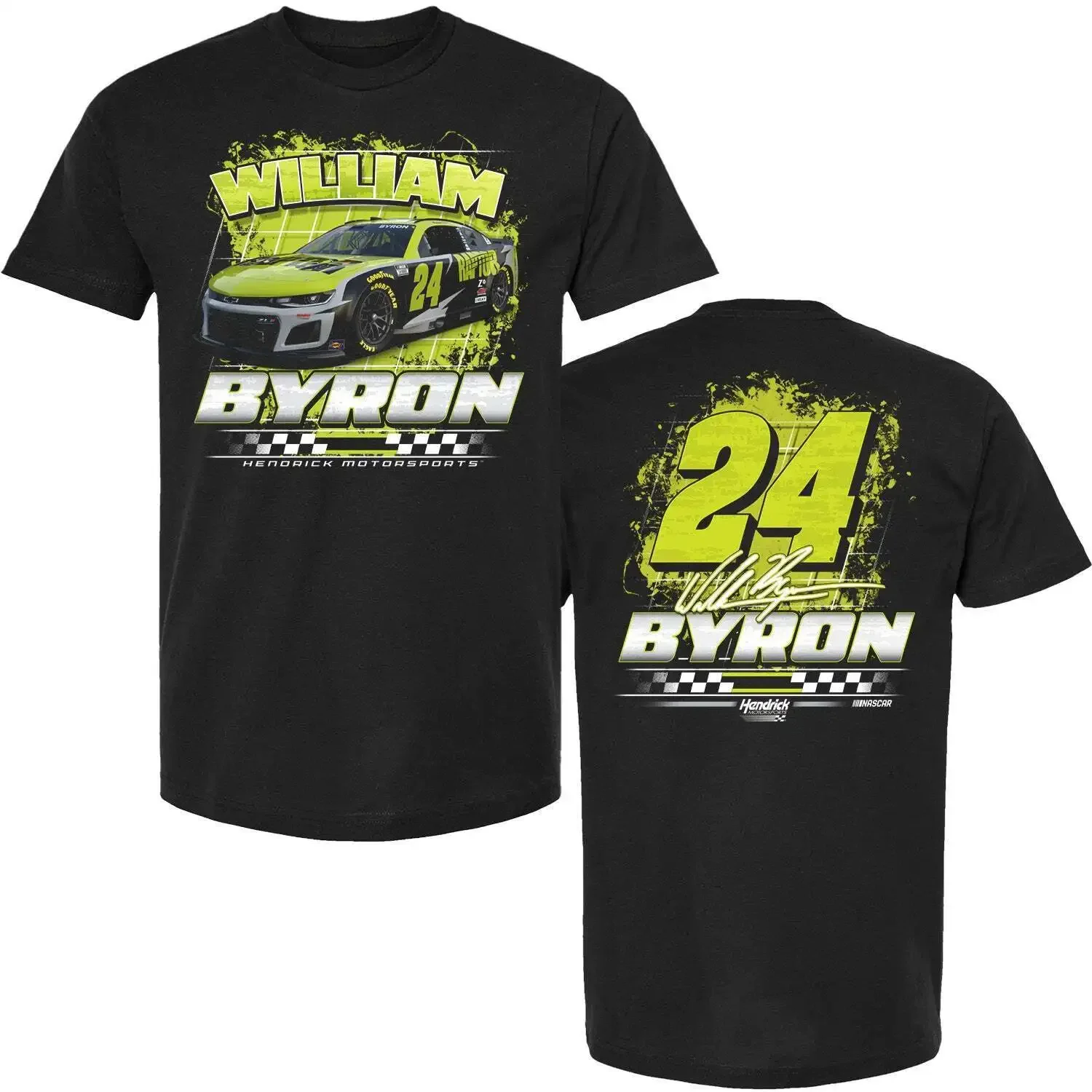 

William Byron 2025 Raptor High quality 100% cotton T-shirt S-3XL