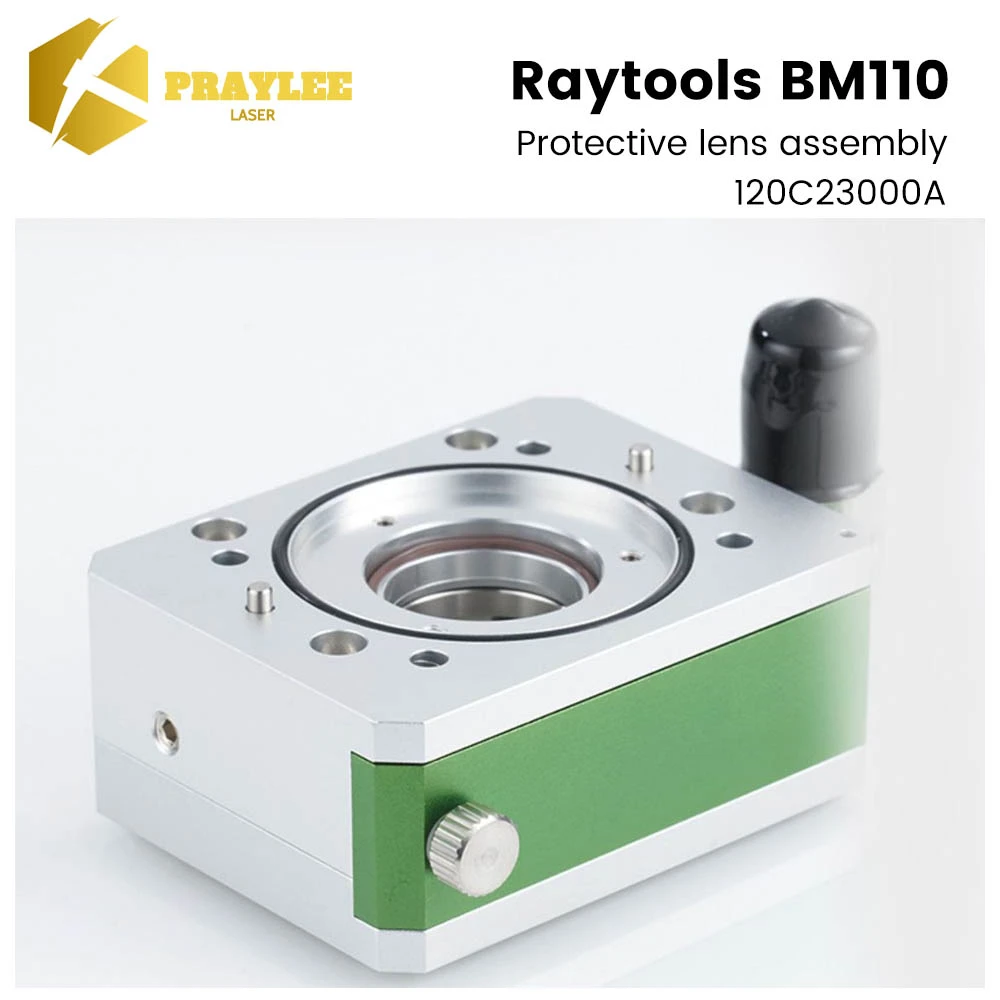 Praylee Original Raytools BM110 Laser Protective Windows Assembly for Raytools BM110/BM111 Laser Cutting Welding Head Parts