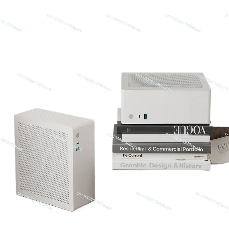 

G100 Mini ITX Computer Case Desktop Host Office Home Chassis Small Desktop Mini
