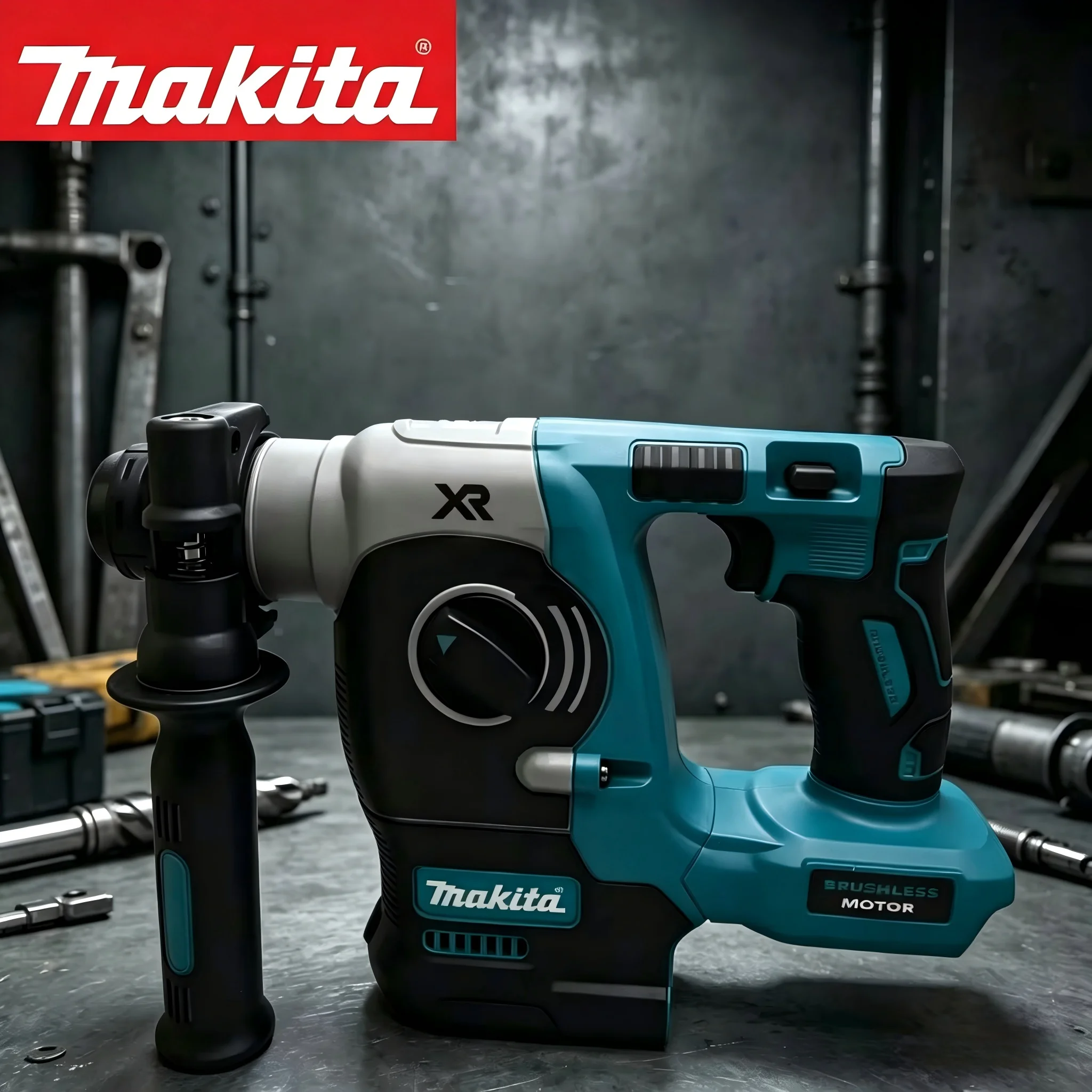 Makita DCH273 SDS Cordless Rotary Hammer Drill Drilling and Chiseling High Torque Power Tool 3 Application Modes Rotary Hammer