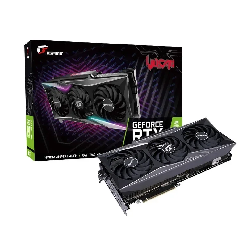 Carte graphique colorée iGame GeForce RTX 3080 Ti Fellow, carte graphique, tout neuf, offre spéciale