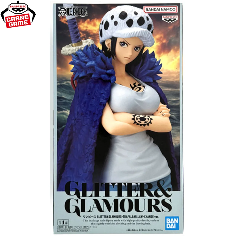 

BANPRESTO Official One Piece Anime Figure Trafalgar Law Unique Charm Change Ver. Prize Ver. Action Figurine PVC Model Collection