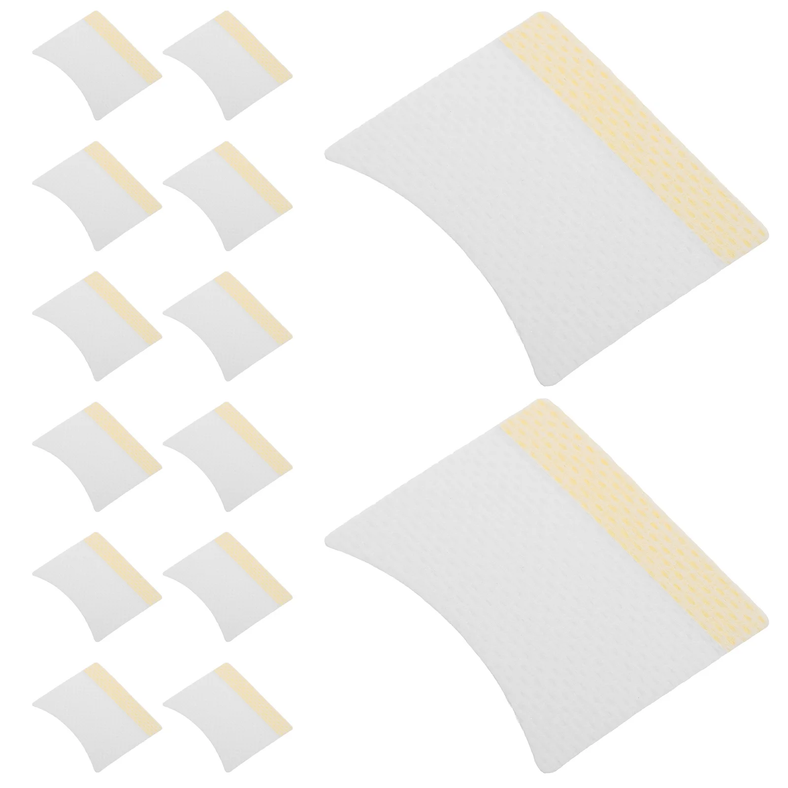 40 個のコットンパッドまつげ除去用糸くずの出ない再利用可能なスタイルメイクアップワイプ多機能アイケアフェイシャルトナーの塗布