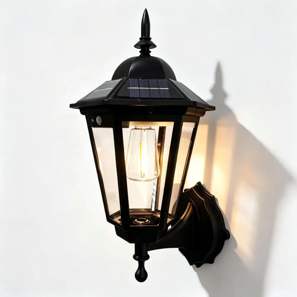 Outdoor Solar Wall Light Waterproof Garden Decoration Lamp Motion Sensor Patio Yard Pathway Landscape Lighting Fixture