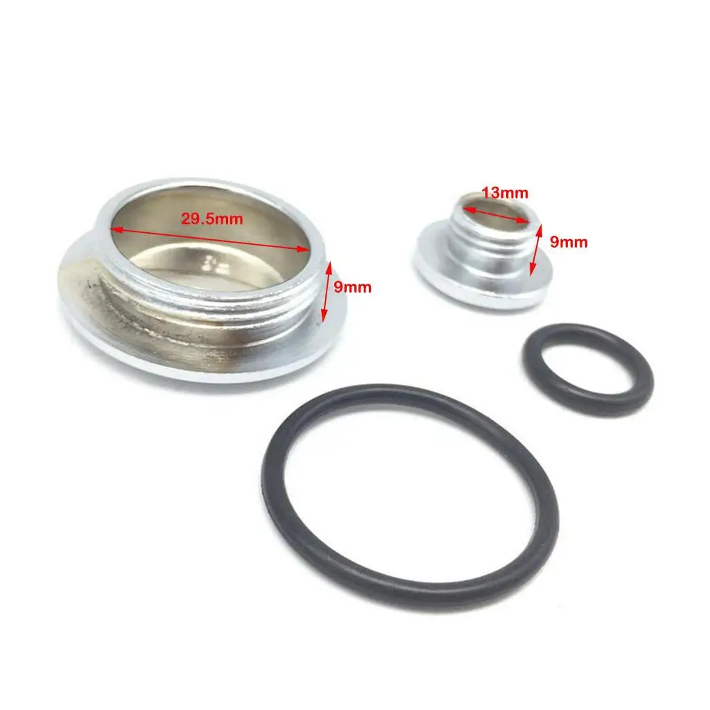 Plastic Engine Bolt Screw Cover Silver Stator Plug Cap Motorcycle Body Frame Parts for 70 90 110 125cc view 3