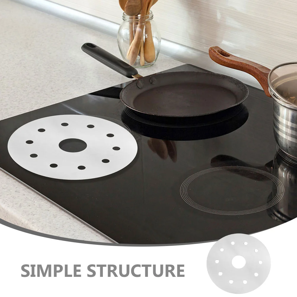 Stainless Steel Heat Conduction Plate Induction Kitchen Supply Cookware Thermal Guide Utensil Pot Gasket Cooktop Adapter Gadget