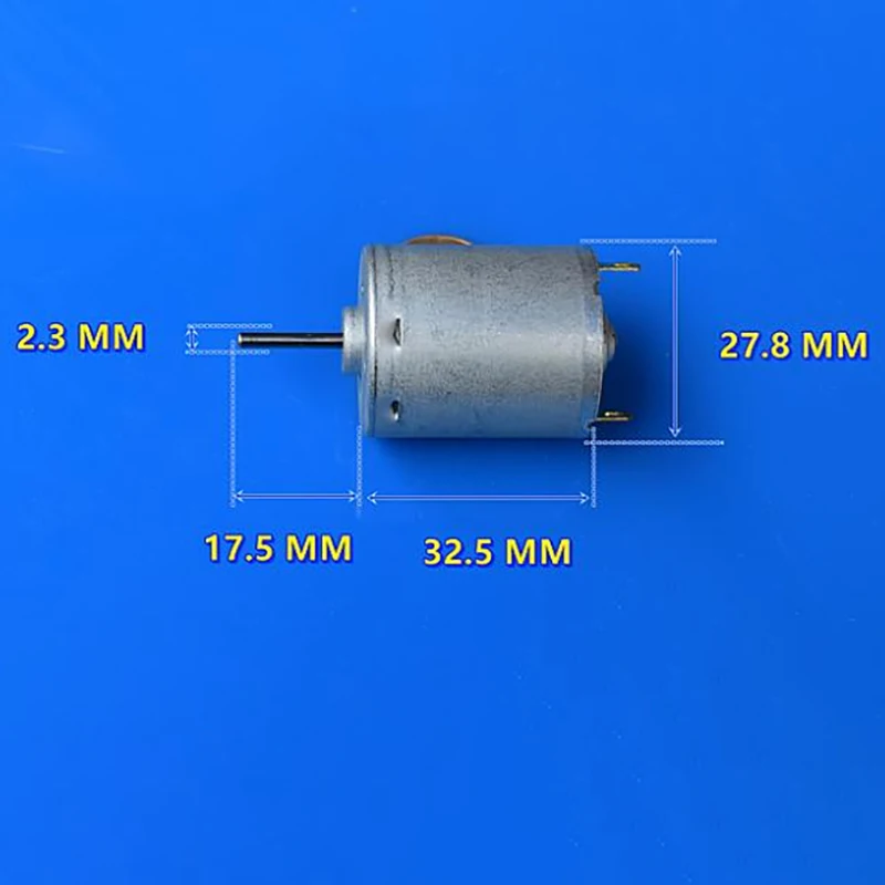 Micro 365 Engine DC 12V 14.4V 18V 14900RPM Large Torque Front Ball Bearing Electric Motor for Electric Tool Toy Car Boat Model