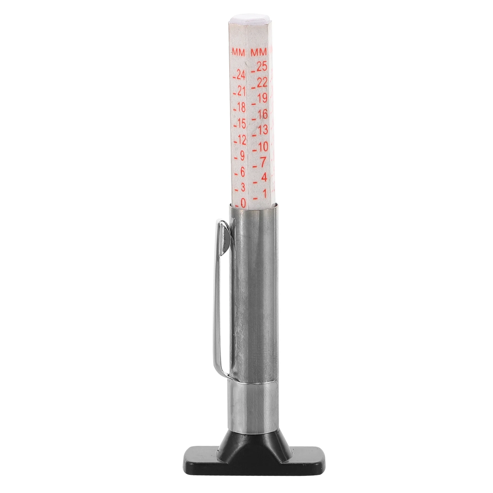 

Plastic Tire Depth Gauge 0-25mm Measuring Tool for Car Tires Thread Gauge Portable Automotive Tire Tread Depth Instrument