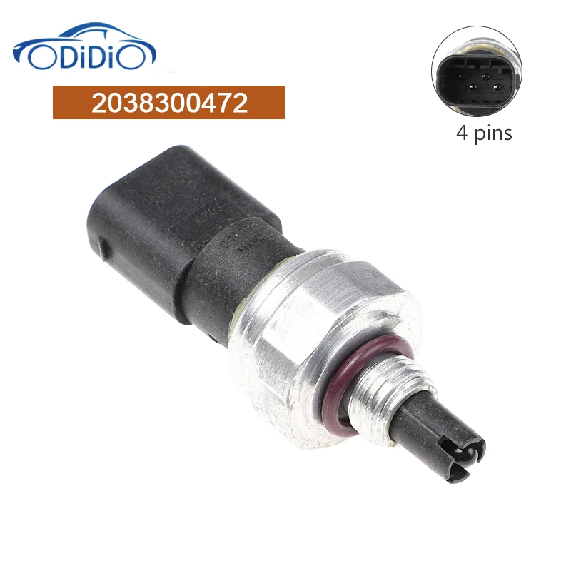 2038300472 4 Pins Air Condition Pressure Sensor For Mercedes Benz E W211 C W203 CLK C209 G W463