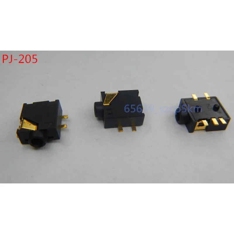 PP+ 20Pcs 2.5mm Female Audio Connector 5 Pin SMT SMD Stereo Headphone Jack PJ-205